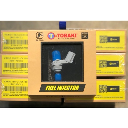 TOBAKI RACING FUEL INJECTOR VARIO150 / CLICK150 / 8/10/12 HOLE 150CC ...