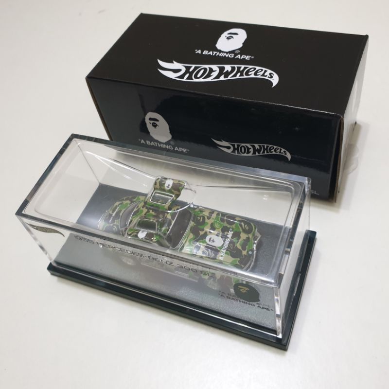 BAPE X Hot Wheels 1955 Mercedes-Benz 300 SL RLC READY STOCK | Shopee ...