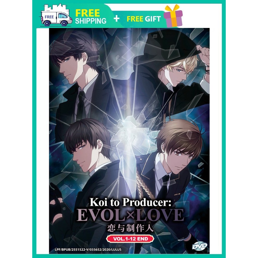 Koi To Producer: Evol x Love (VOL.1-12End) DVD English Subtitle All Region  
