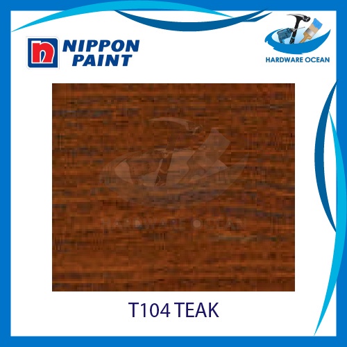 Nippon Paint Hydro Wood 1L Nippon Paint Varnish Wood Syelek Wood Stain