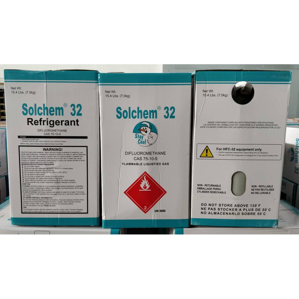 REFRIGERATION R32 SOLCHEM 7KG | Shopee Malaysia