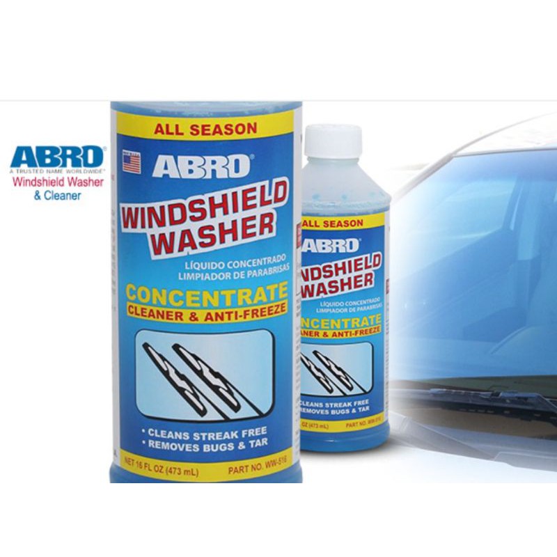 Windshield Washer Cleaner & Anti-Freeze Concentrate - ABRO