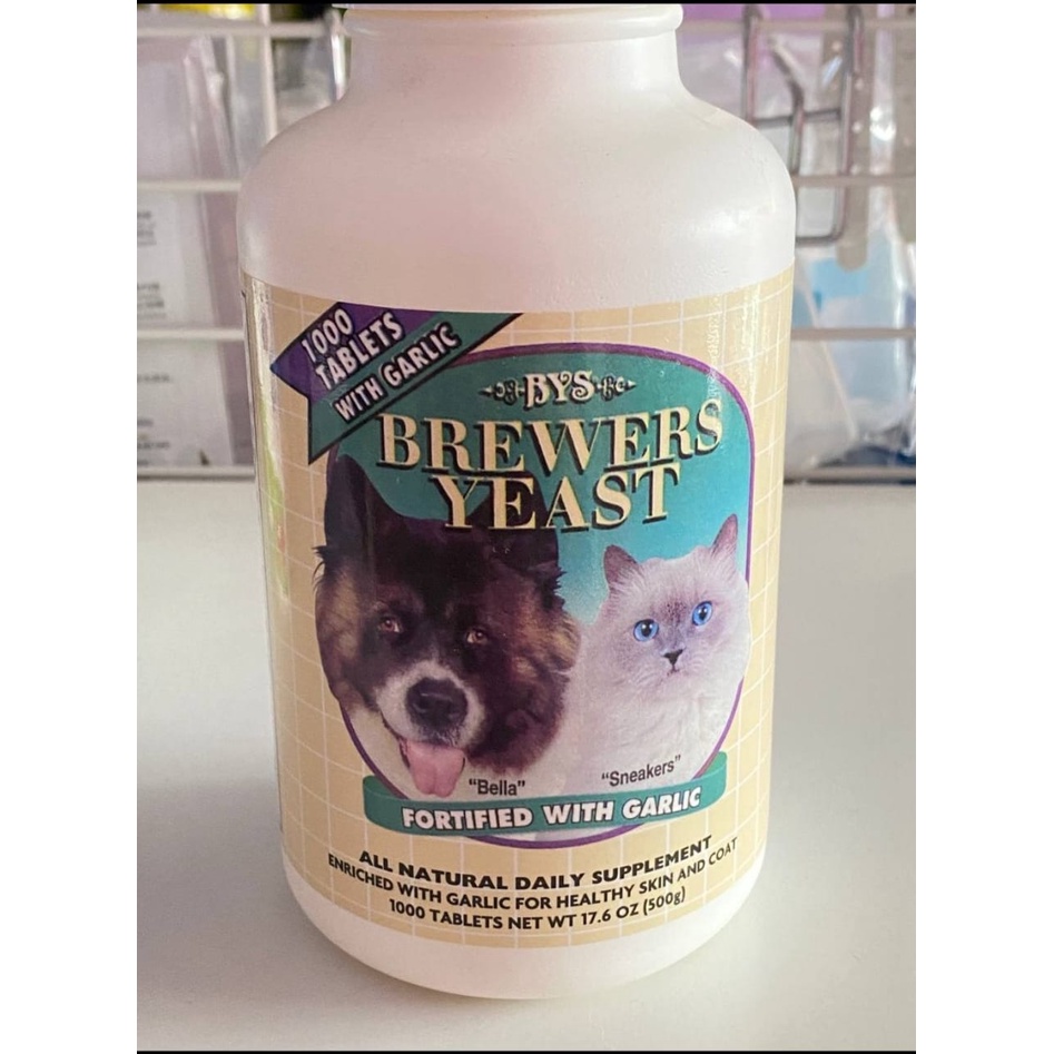 Brewers Yeast Vitamin for Dog and Cat (Repack 100 tablets) Shopee