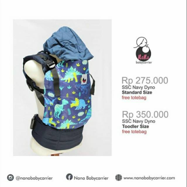 Nana SSC sling (Soft Structure Carrier) Shopee Malaysia