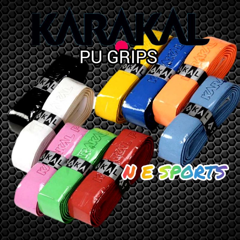 KARAKAL PU SUPER GRIP THE BEST PU GRIPS BADMINTON, TENNIS, SQUASH 100