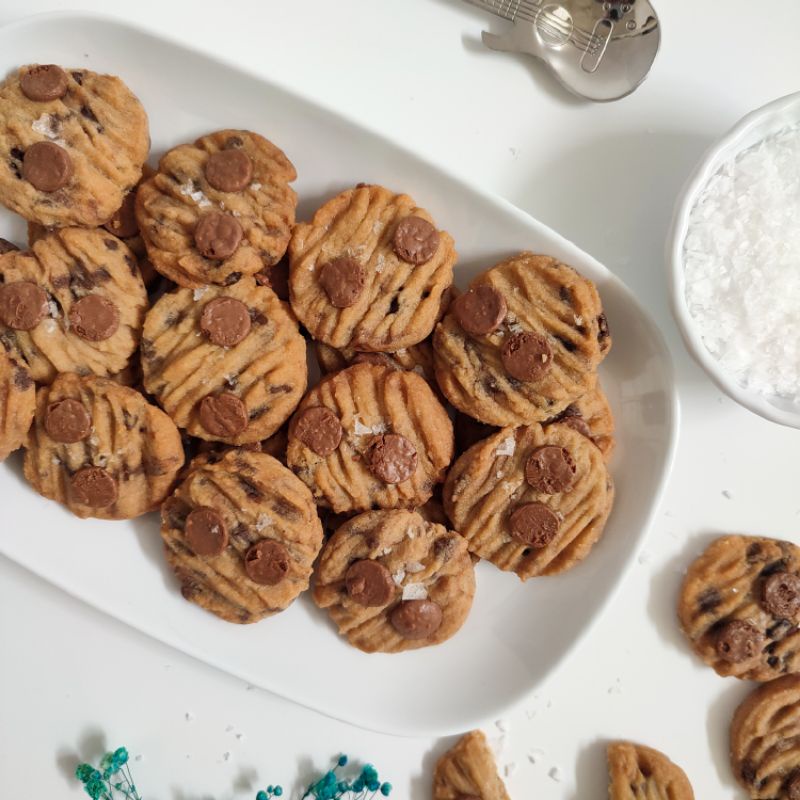 Callebaut Sea Salt Callebaut Chocolate Chip Cookies Biskut Garam Laut