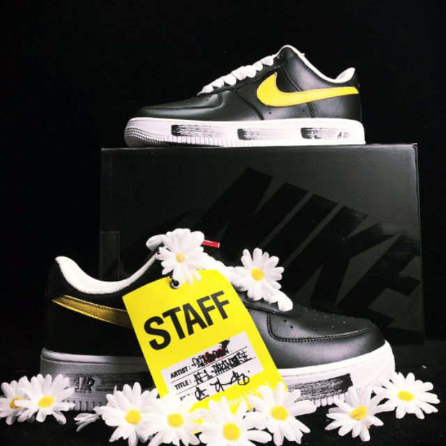 Nike air force 1 para noise yellow outlet swoosh