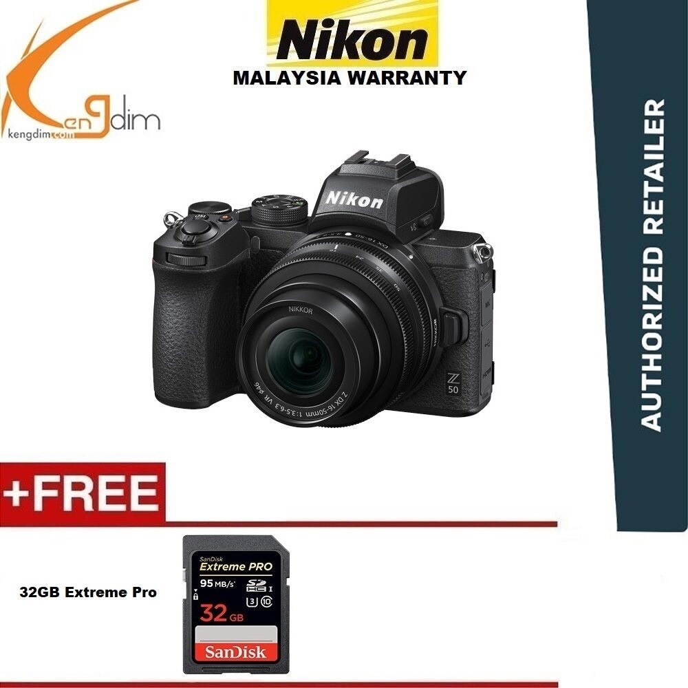Nikon Z50 Mirrorless Digital Camera with 1650mm Lens Shopee Malaysia