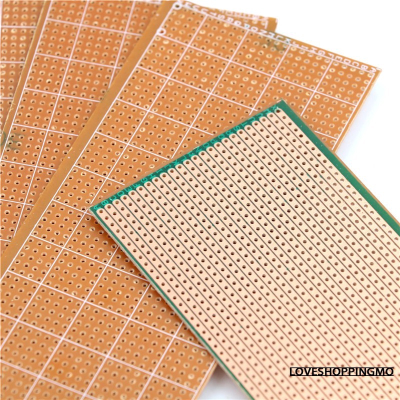 5 Pcs 6.5x14.5cm Stripboard Veroboard Uncut PCB Platine