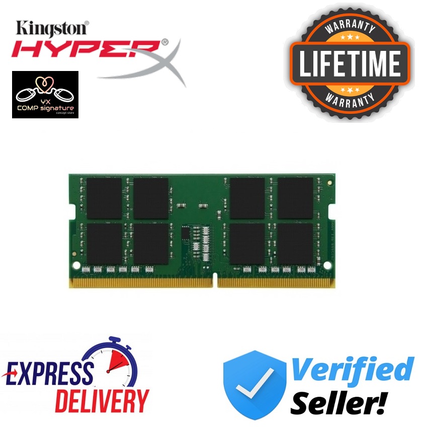 Kingston KVR32S22S8/16 16GB DDR4 3200Mhz Non ECC Memory RAM SODIMM ...
