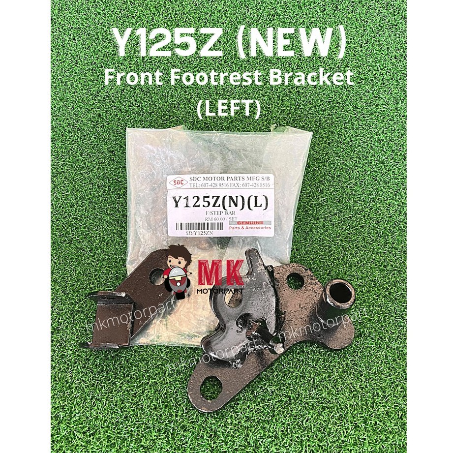 (SDC) FRONT FOOTREST [ BRACKET ] Yamaha Y125z / Y125zR , Tapak Besi