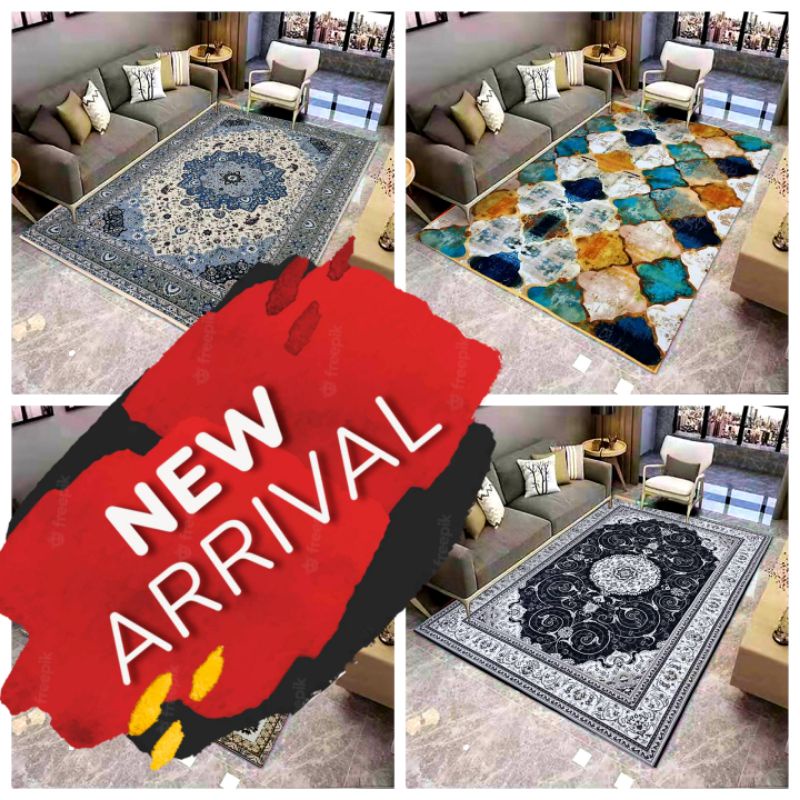 240/XXL/XL/L/M Carpet Velvet 5D 🔥Ready Stock🔥 for Home Decor / Karpet ...