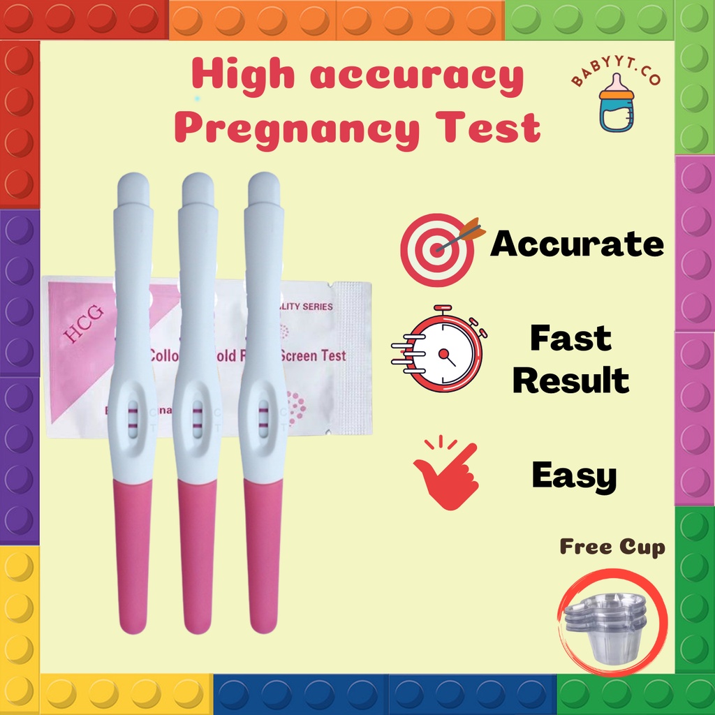 ⚡Fast Result pregnancy test urine test kit pregnant test best hcg ...