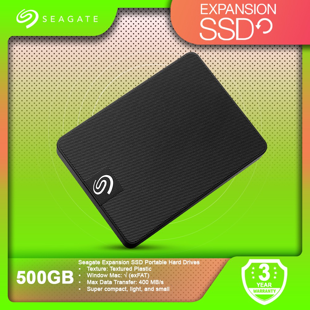 Seagate Expansion Ssd 500gb External Hard Drive Expansion Ssd