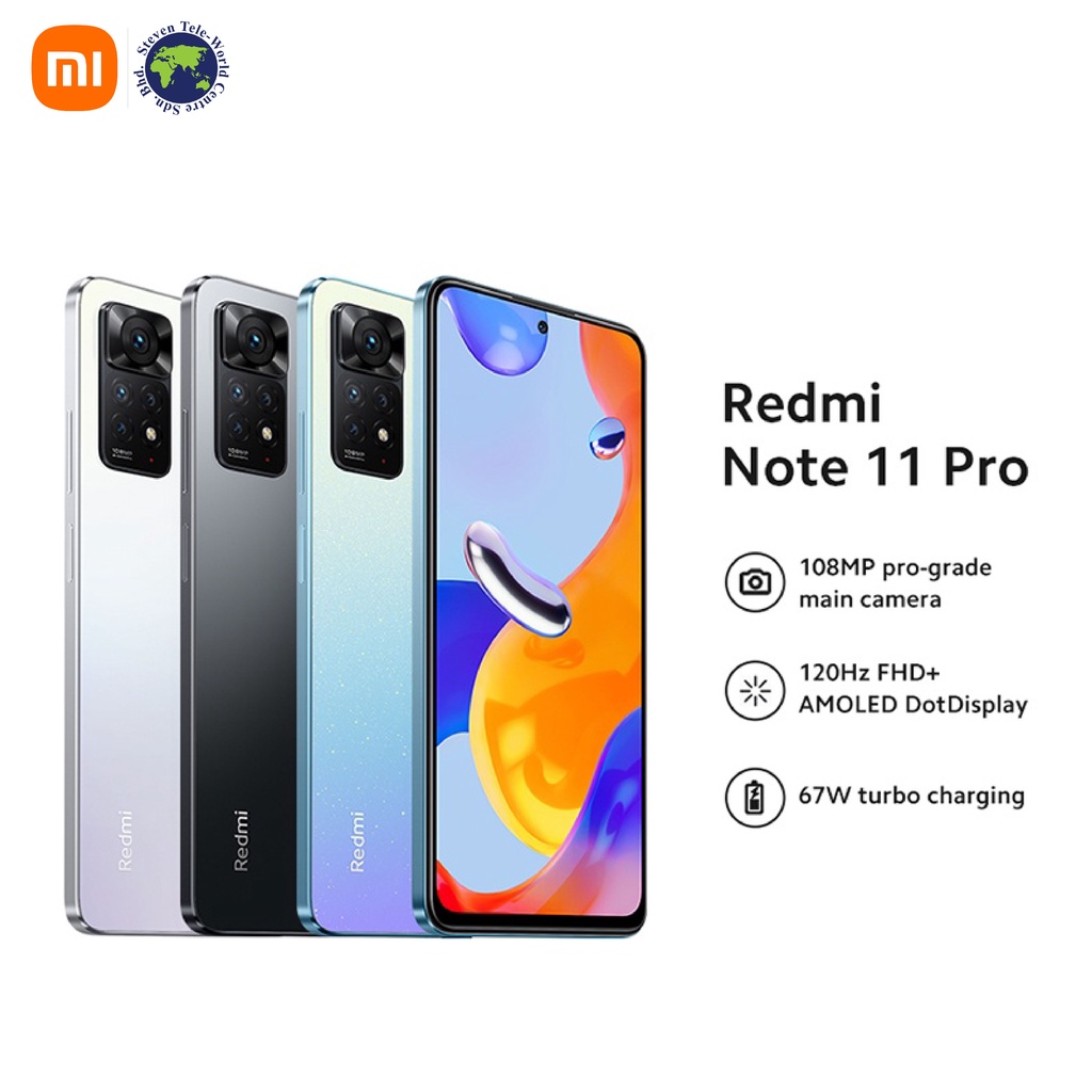 XIAOMI REDMI NOTE 11 PRO 4G/5G | Shopee Malaysia