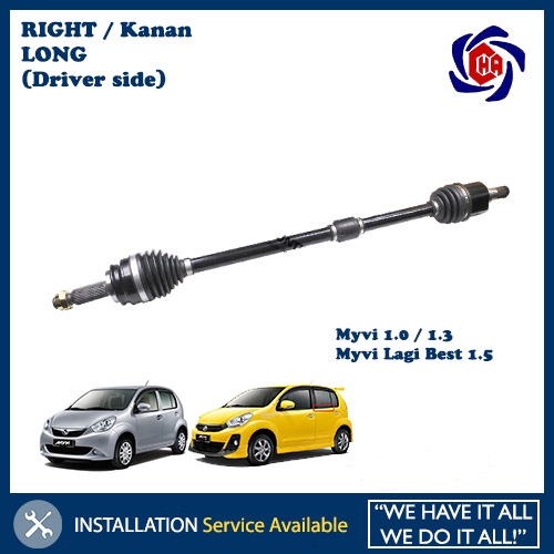 Perodua Myvi (2005 2011) Myvi Lagi Best (2011 2016) Drive Shaft
