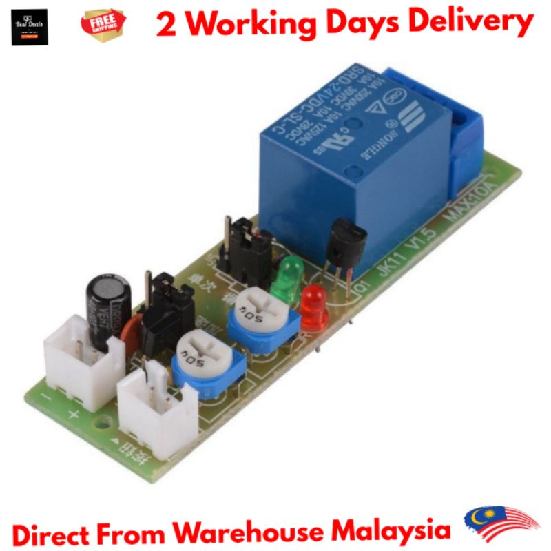 Infinite Cycle Delay Timer Timing Relay DC 5V 12V 24V 15min 60min Turn