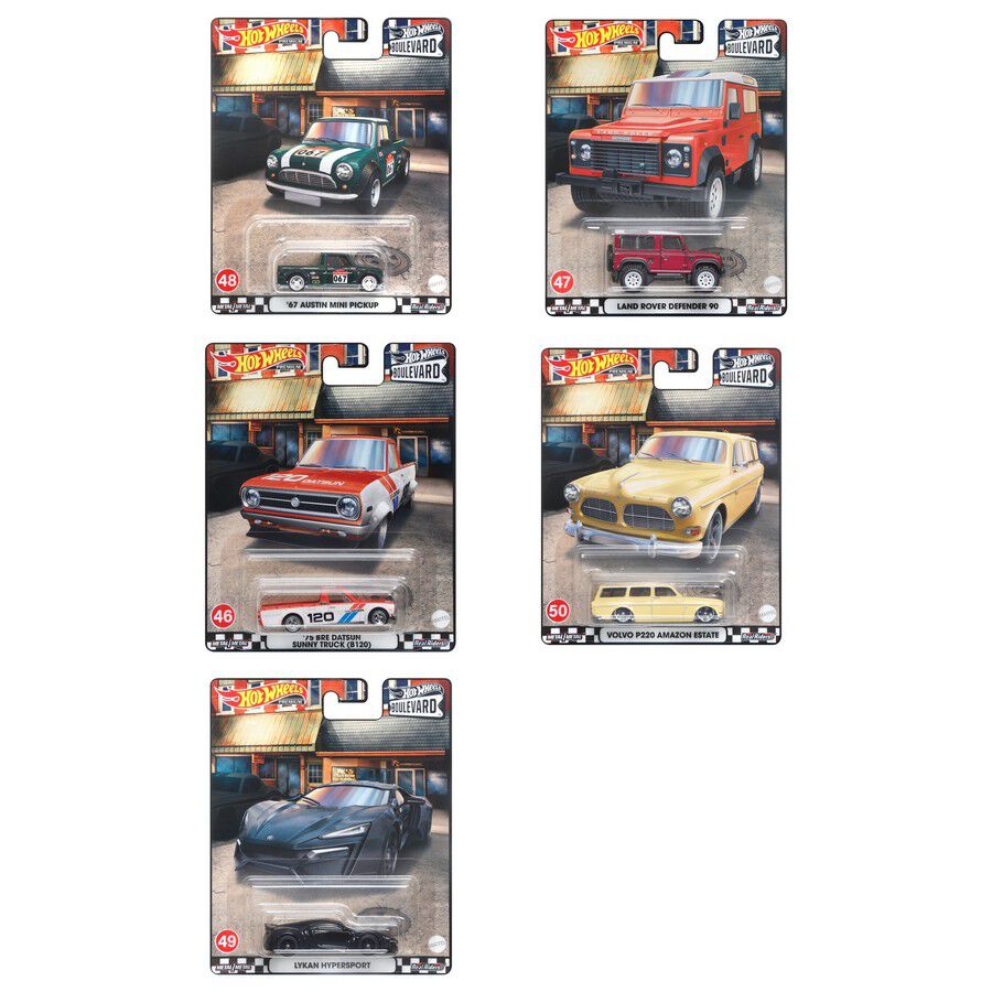 Hot Wheels Boulevard 2022 Multipack - Set Esclusivo Da 25 Auto In Scala 1/64 (Walmart) - Foto 3