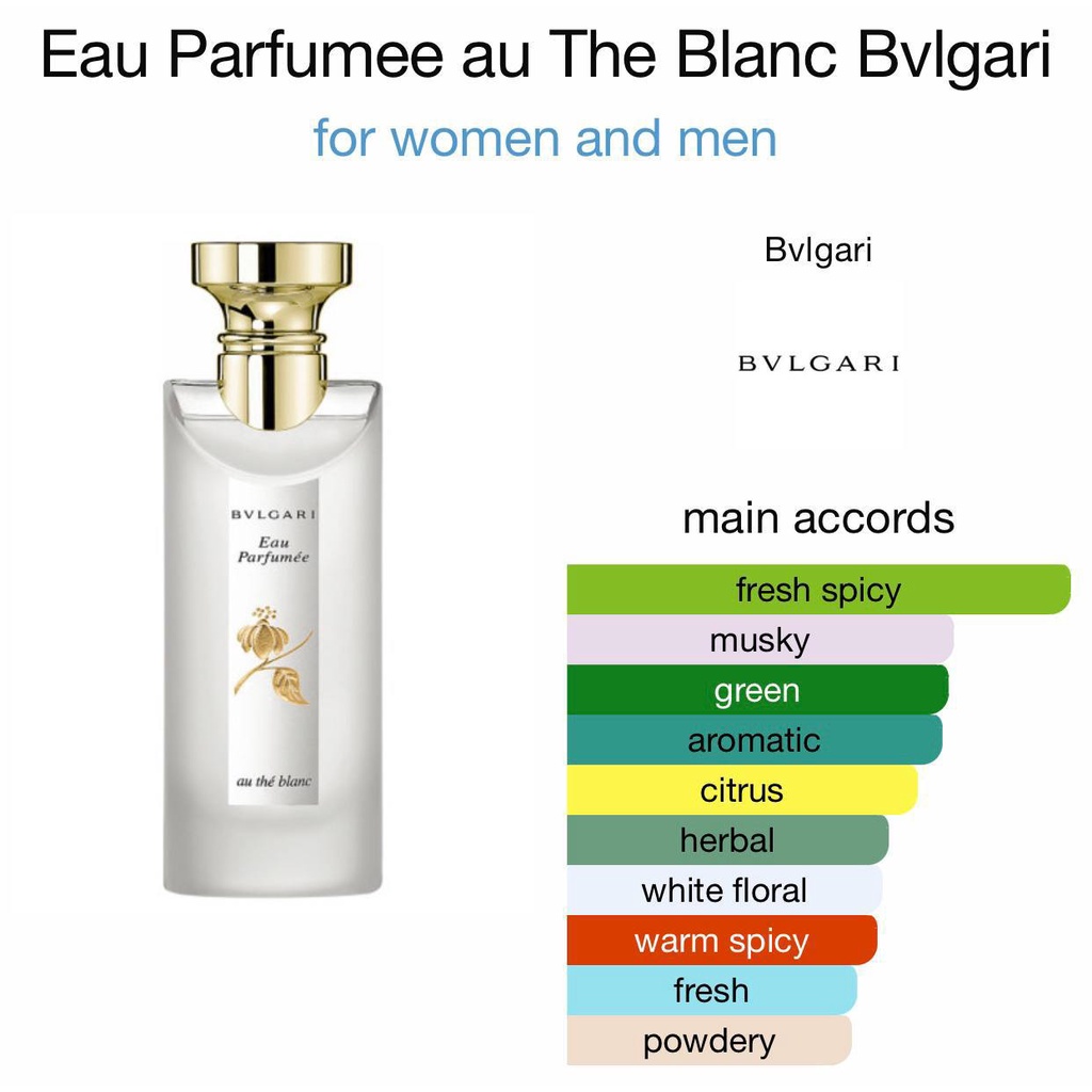 Bulgari au the blanc sale