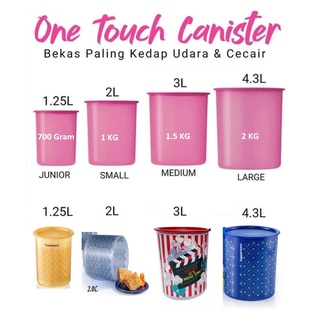 LIMITED TIME OFFER - One Touch Topper Canister Set by spendletonTW