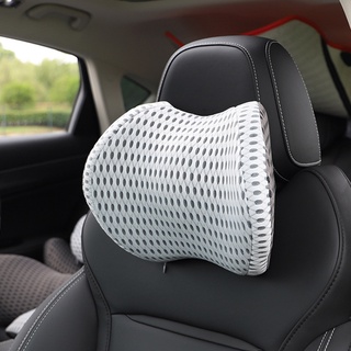 Mesh Car Pillow Lumbar Support Pillow Car Seat Waist Cushion Protect Spine  Vertebral Low Back Cushion Bed Sleeping Pillow