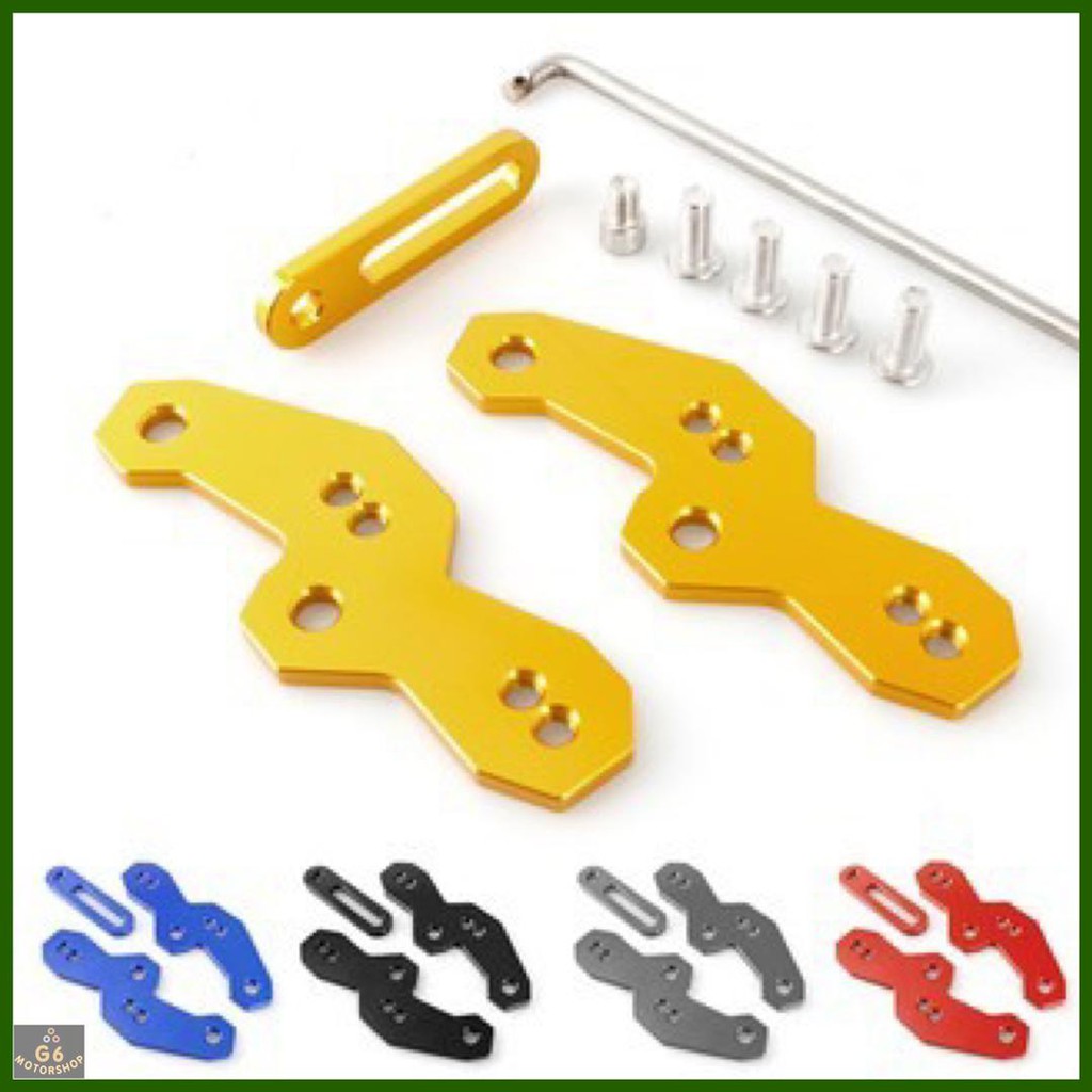 R15 V3 MT15 Footrest Extension Pedal Riser FOOTREST BRACKET Shopee