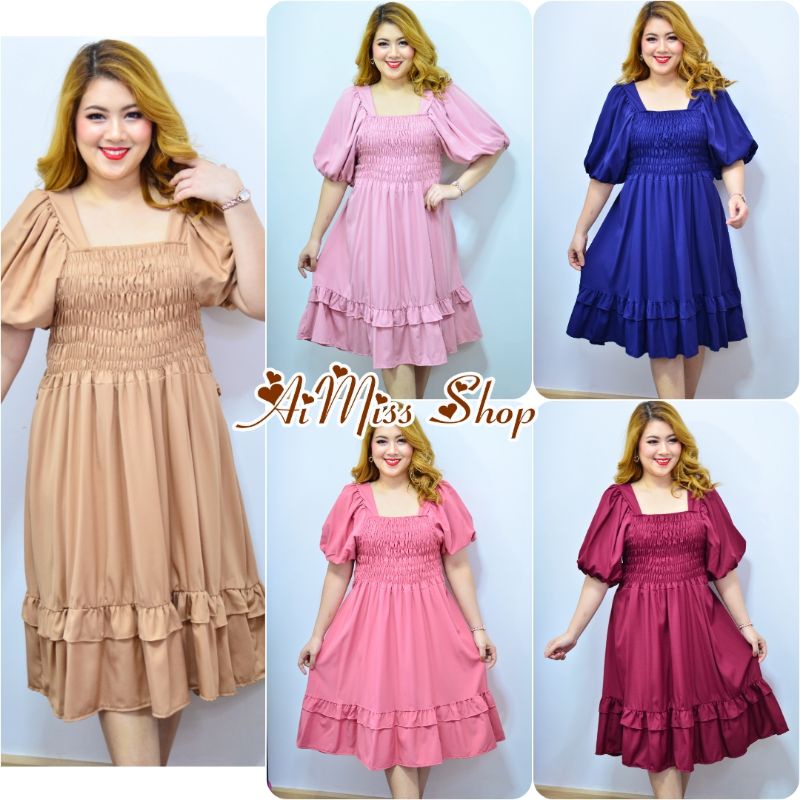 AiMiss Shop Clothes. Fat People Dress. Dress To Wear Out. | Shopee Malaysia