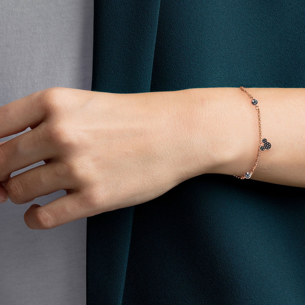 Swarovski SWA REMIX Mickey Mouse Invisible Magnetic Buckle Female Bracelet Shopee Malaysia