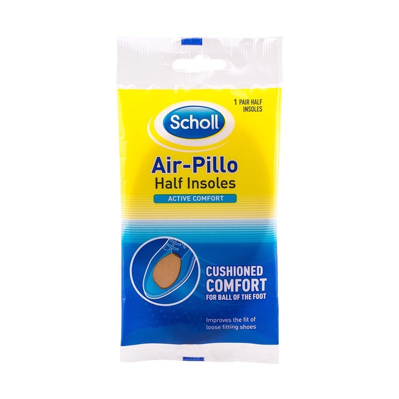 scholl air pillo half insoles