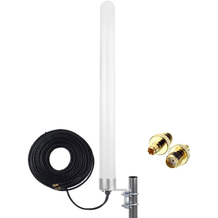 Dual Mimo Outdoor Antenna-4G LTE WiFi Omni-Directional Antenna for ...