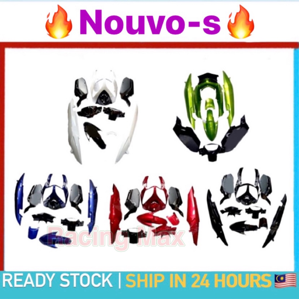 YAMAHA SCOOTER NOUVOS NOUVO S NOVOS NOVOS 115 COVER SET COVERSET CAVER ...