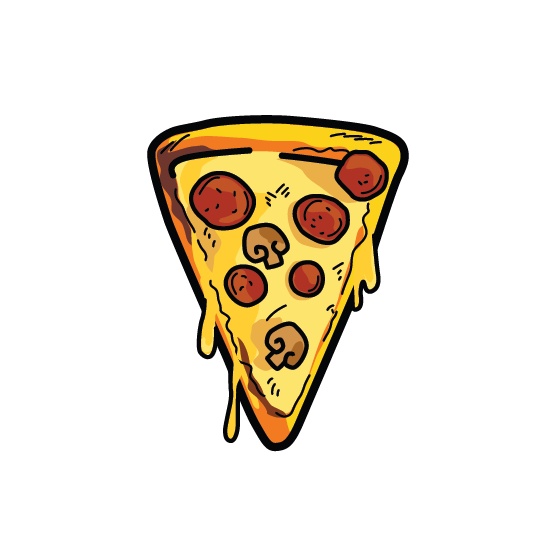 Pizzazz Pizza | Temporary Tattoo Sticker Waterproof | Shopee Malaysia