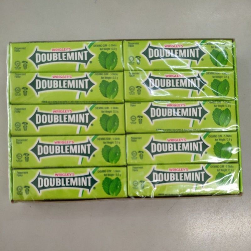 Wrigley Doublemint Chewing Gum 58g Shopee Malaysia