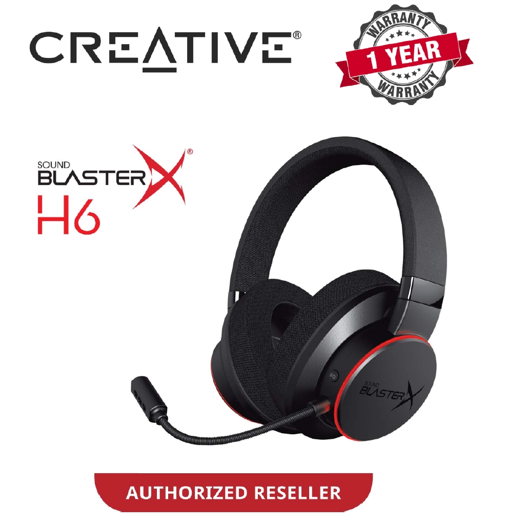 Creative sound blasterx discount h6 headset gaming 7.1