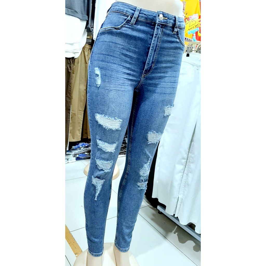 Ripped best sale jeans shopee