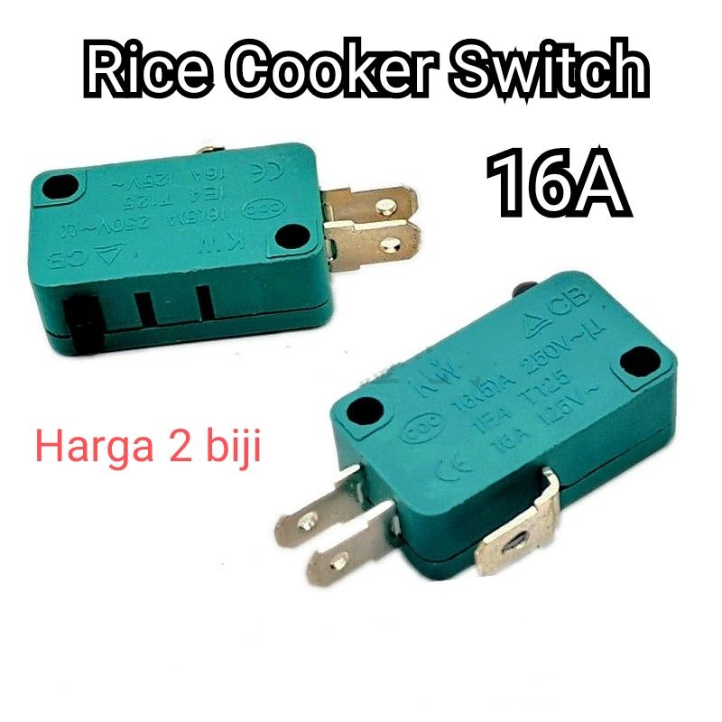 2 biji 16A 250V Rice Cooker Soft touch Micro switch | Shopee Malaysia