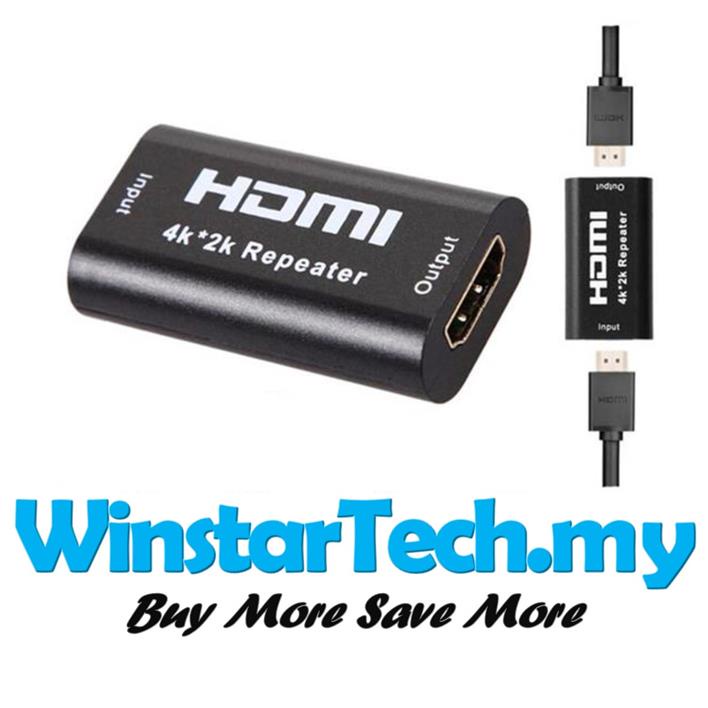 HDMI Repeater 4K UHD Extender Joint Connector Female To Female