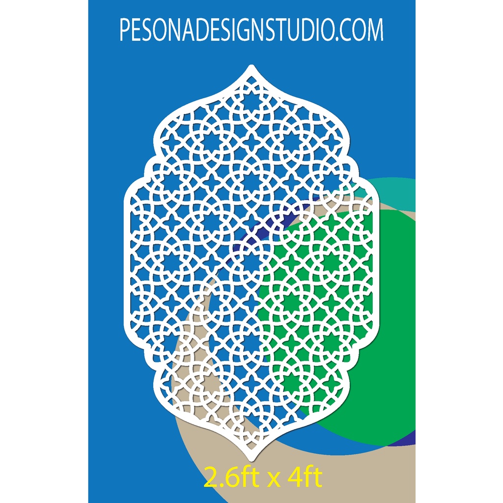 PESONADESIGN MIHRAB/HIASAN DINDING/LASERCUT/WALL DECO FOAM PVC PANEL ...