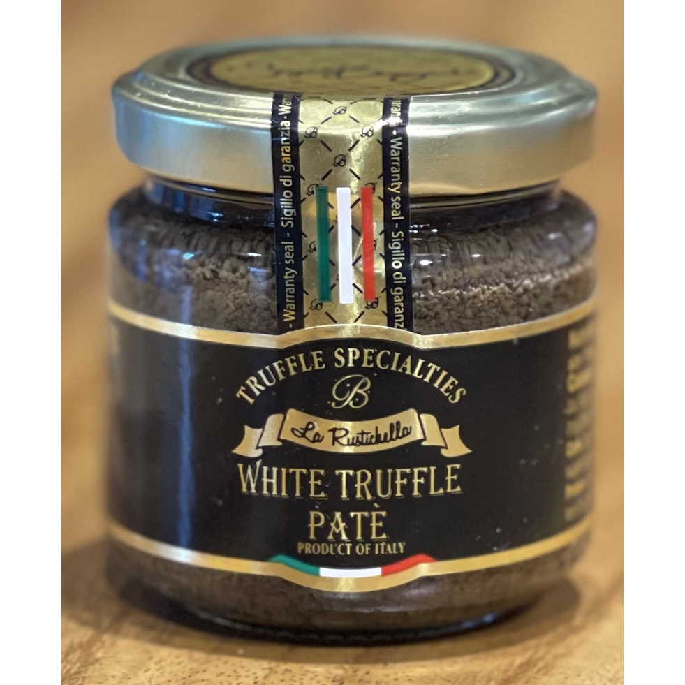 LA RUSTICHELLA White Truffle Pate/Sauce 90g, Sos Truffle Putih, 白松露酱