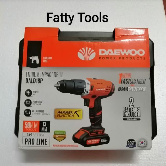 Daewoo 2025 impact drill