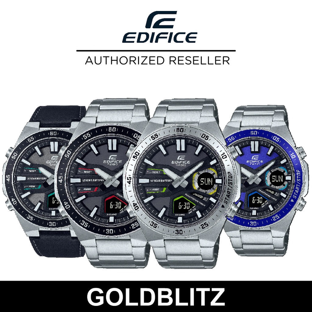 Casio Edifice EFV-C110 Analog Digital EFV-C110D-1A3 EFV-C110D-1A4 EFV ...