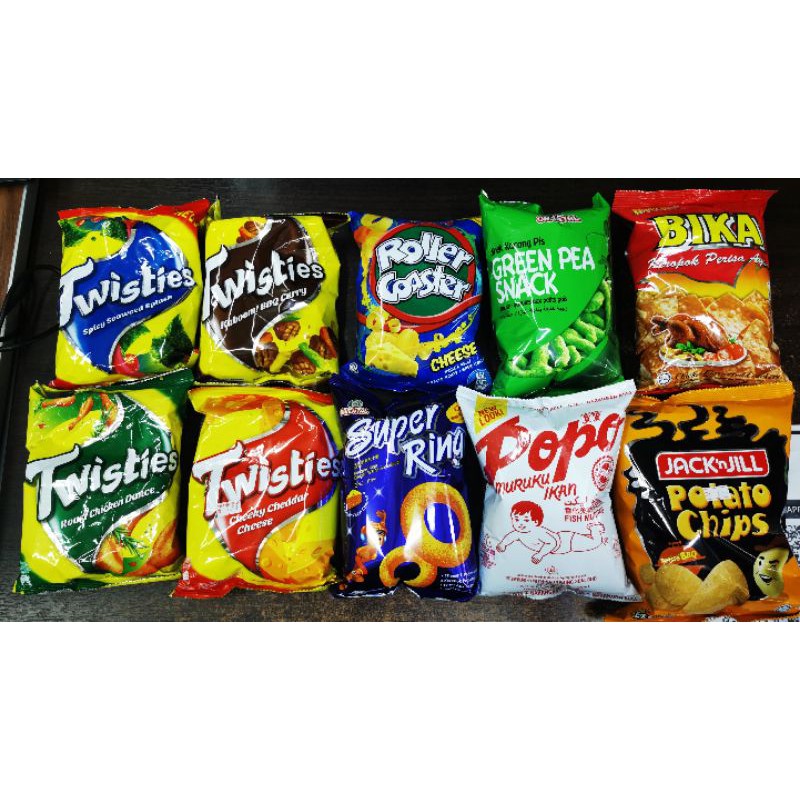 BUNDLE OF ALL TIME FAVOURITE MALAYSIA SNACKS | Shopee Malaysia