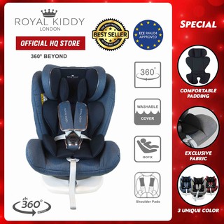 Royal Kiddy London 360 Beyond Isofix Carseat Shopee Malaysia