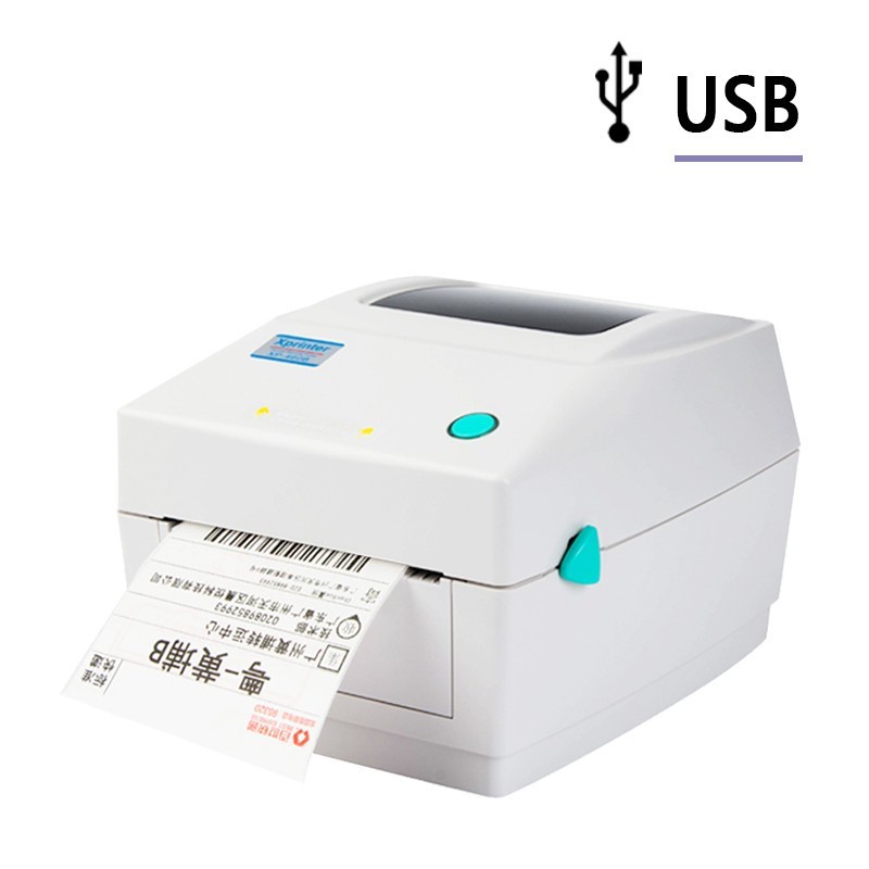 【XP-420B】A6 Thermal Printer Shipping Label Printer Air WayBill Barcode ...
