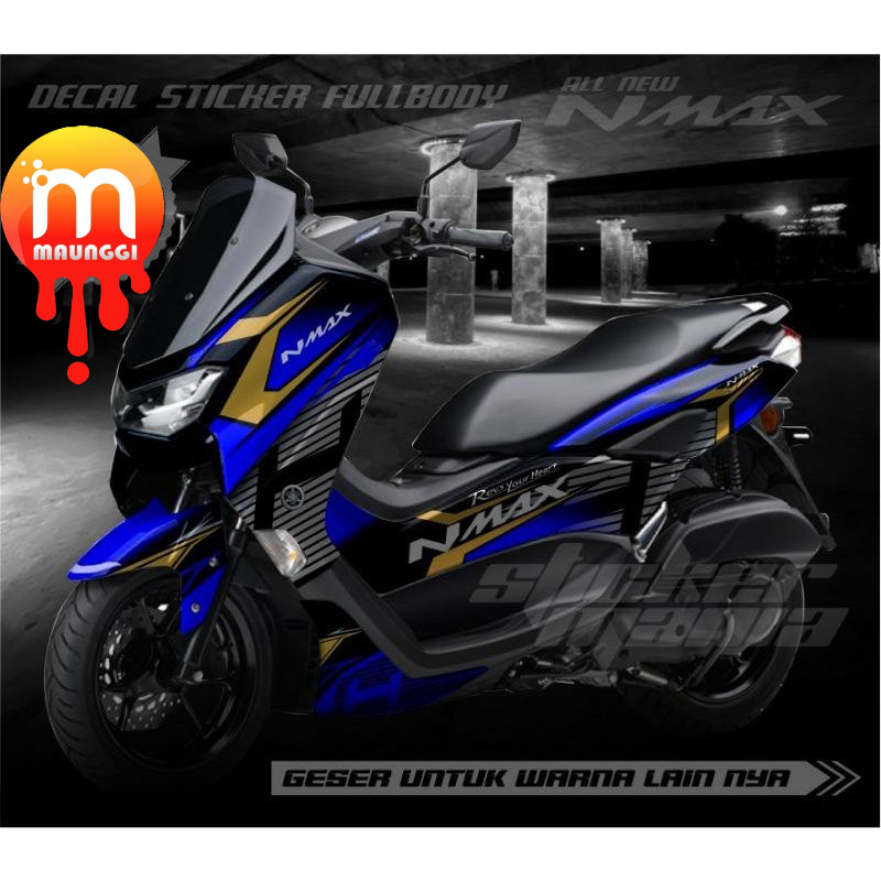 Decal nmax 155 full body Striping full body motorcycle for nmax 2021 ...