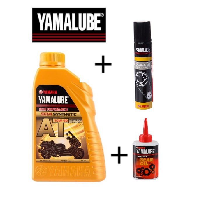petronas engine oil Yamalube 10W40 AT Scooter SEMI SYNTHETIC 4T Motor