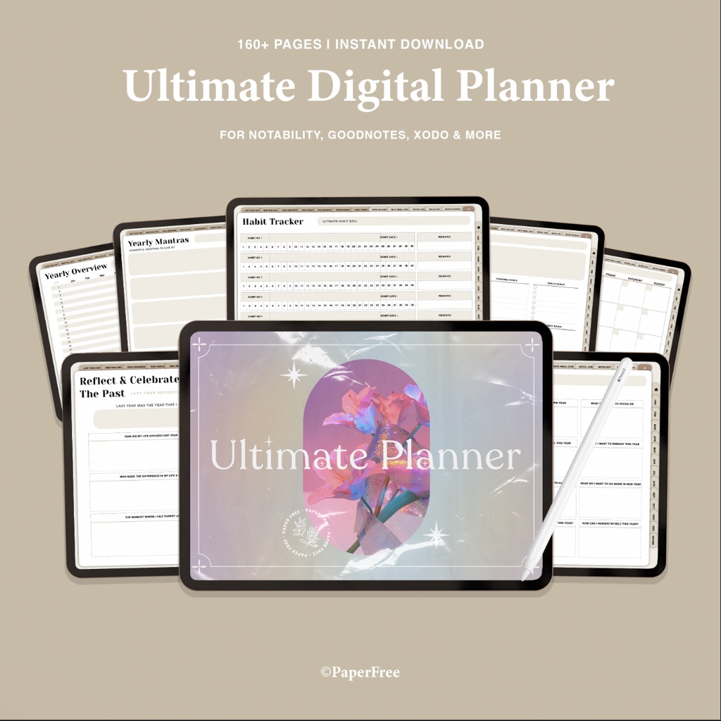 GoodNotes / Notability / Digital Ultimate Planner / PDF Digital Planner ...