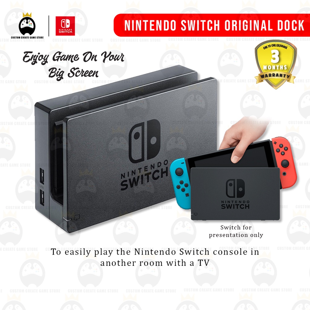 Nintendo Switch Charging Dock Set V1 V2 [ORIGINAL] | Shopee Malaysia