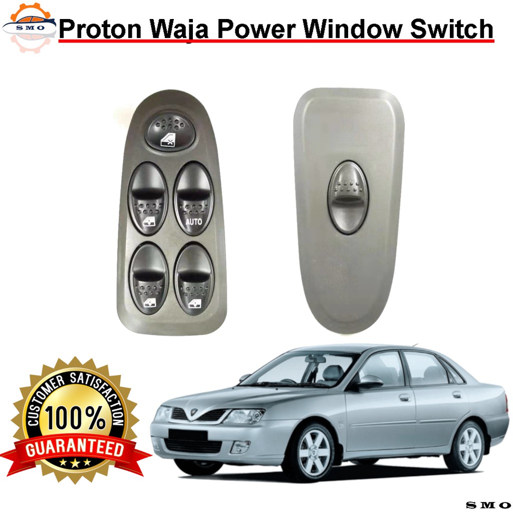 Proton Waja Power Window Switch Auto Down Main Single Driver Passenger ...