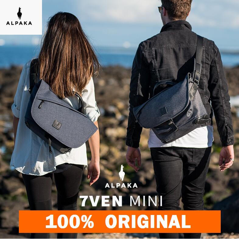 ORIGINAL AUSTRALIAN ALPAKA 7ven Mini Messenger Waterproof Multi functional Travel Work Laptop Tablet Carry Sling Bag Shopee Malaysia